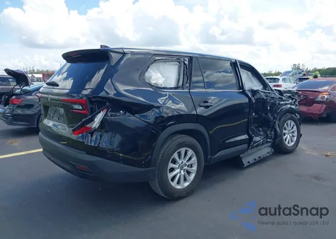 2024 Toyota Grand Highlander Xle from USA, damaged, VIN 5TDAAAA55RS000832